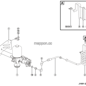 LGMG ？？？a？2？？？？？？？°a？2？¨？？？| 2025 - Dryer & spiral pipe assy - J1001-2710014326.S1A