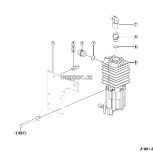 LGMG RTH100 2025 - Condenser installation - J1001-2710014415.S1A