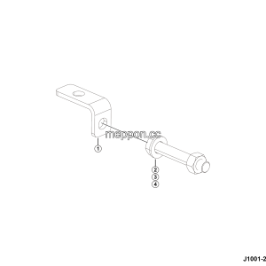LGMG CMT96A 2025 - Bracket assy - J1001-2710014899.S1A