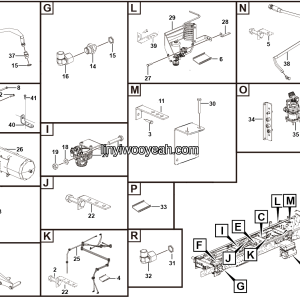LGMG Off-Highway Dump Truck 2023 - Driving brake assy - J1002-2710012197