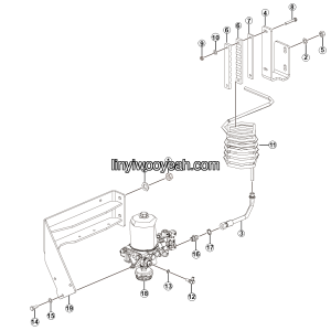 LGMG Off-Highway Dump Truck 2023 - Dryer assembly - J1002-2710012496