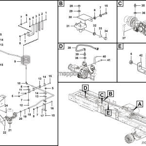 LGMG Mine Truck Mine Truck - Service brake assembly - J1004-2710010666001