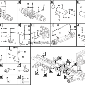 LGMG Off-Highway Dump Truck 2022 - Parking brake assy - J1100-2711010330