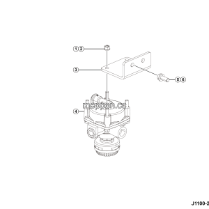 LGMG RTH100 2025 - Relay valve assy - J1100-2711011774.S1A