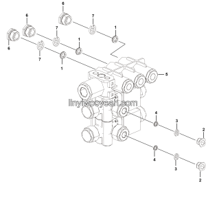 LGMG Off-Highway Dump Truck 2023 - ASM-Two solenoid valve assy - J1101-2711010825