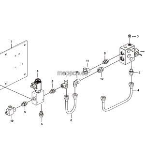 LGMG Off-Highway Dump Truck 2023 - ASM-VALUE ASSEMBLY - J1101-2711010848.S1A