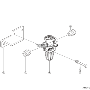 LGMG Off-Highway Dump Truck 2024 - Pressure limiting valve assy - J1101-2711011418.S1A