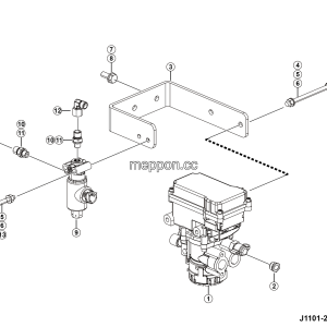 LGMG RTH100 2025 - Epb module assy - J1101-2711011661.S1D