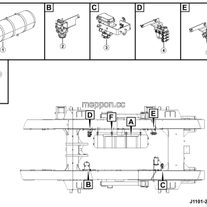 LGMG Off-Highway Dump Truck 2024 - Parking brake assy - J1101-2711011668.S1A