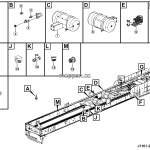 LGMG MGW500 2025 - Parking brake assy - J1101-2711011738.S1A