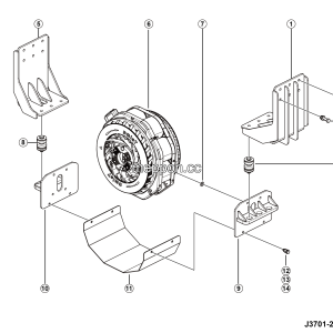 LGMG Off-Highway Dump Truck 2023 - Eddy current retarder assy - J3701-2737010520.S1A