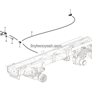 LGMG Off-Highway Dump Truck 2020 - Front axle spray - J3800-2738010322