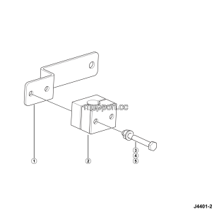 LGMG Off-Highway Dump Truck 2024 - Bracket assy 02 - J4401-2744010217.S1B