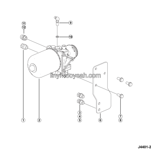LGMG AT40 2025 - Dryer assy - J4401-2744010237.S1B