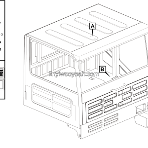 LGMG Off-Highway Dump Truck 2020 - Warning light optional module assy - K1300-2713011811