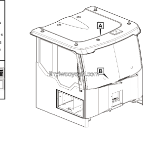 LGMG Off-Highway Dump Truck 2022 - Optional LED dome light - K1300-2713013058