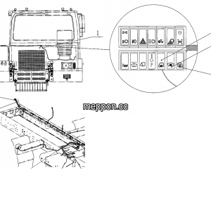 LGMG Off-Highway Dump Truck 2023 - Glass heating electrical system assy - K1301-2713012253