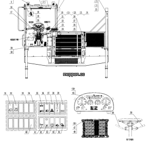 LGMG Off-Highway Dump Truck 2022 - Cab electrical system - K1301-2713012996