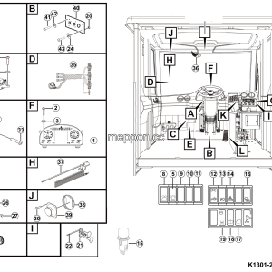 LGMG CMT106 2025 - Cab electrical system - K1301-2713013375.S1D