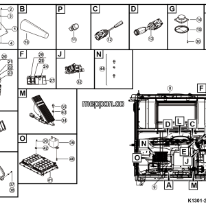 LGMG Road Sprinkler 2024 - Cab electrical system - K1301-2713014368.S1A