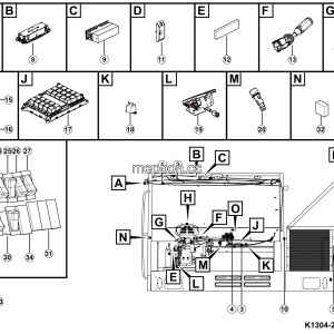 LGMG MT116H 2025 - Cab elec sys - K1304-2713015334.S1A