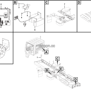 LGMG MT86H Mine Truck - System - K2000-2720010750