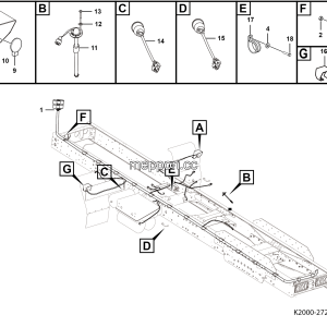LGMG - 2025 - Chassis electricity assy - K2000-2720010864