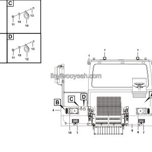LGMG Off-Highway Dump Truck 2022 - Cab electrical module - K2000-2720010926
