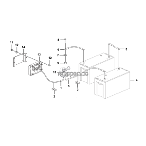 LGMG Off-Highway Dump Truck 2022 - Battery box electrical module - K2000-2720011063.S
