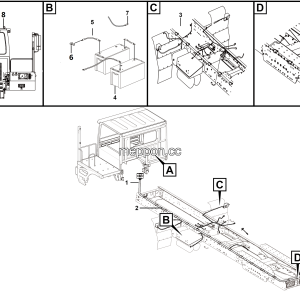 LGMG Off-Highway Dump Truck 2020 - Chassis electric system - K2000-2720011316