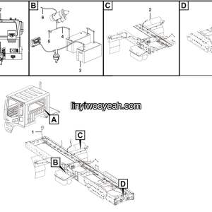 LGMG Off-Highway Dump Truck 2022 - Chassis electric system - K2000-2720011523