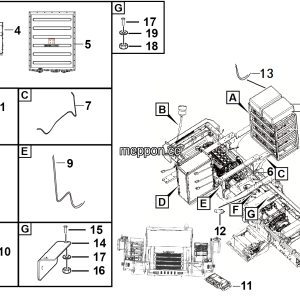 LGMG Off-Highway Dump Truck 2021 - Motor electrical system - K2000-2720012083