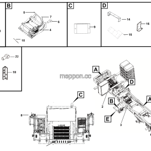 LGMG Off-Highway Dump Truck 2021 - Chassis electric system - K2000-2720012136