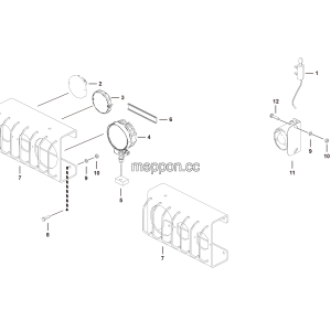 LGMG Off-Highway Dump Truck 2023 - Tail signal module - K2000-2720014031