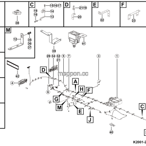 LGMG Off-Highway Dump Truck 2024 - Chassis elec sys - K2000-2720017353.S1A