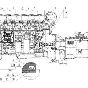 LGMG Off-Highway Dump Truck 2021 - Engine electric system - K2000-2734010348