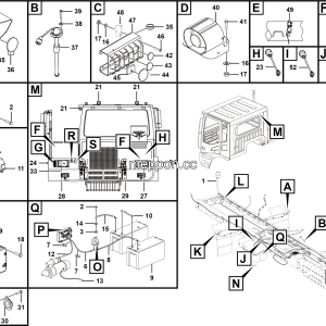 LGMG Off-Highway Dump Truck 2021 - Chassis electric system - K2001-2720011079