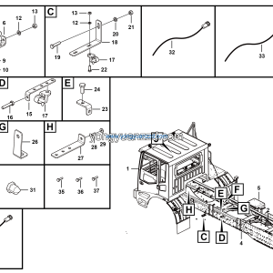 LGMG Off-Highway Dump Truck 2023 - Chassis electrical system - K2001-2720014710.S1A