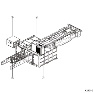 LGMG Off-Highway Dump Truck 2023 - Electrical frame assy - K2001-2720015682.S1A