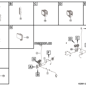 LGMG Off-Highway Dump Truck 2024 - Covering electrical module - K2001-2720016256.S1A