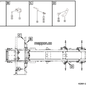 LGMG Off-Highway Dump Truck 2023 - Load sensor electrical system - K2001-2720016509.S1A