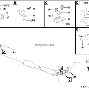 LGMG AT40 2025 - Tail signal module - K2001-2720017131.S1E
