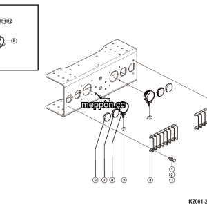 LGMG Off-Highway Dump Truck 2024 - Tail signal module - K2001-2720018608.S1A