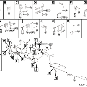 LGMG AT40 2025 - Harness assy - K2001-2720019066.S1D