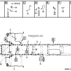 LGMG CMT106 2025 - Chassis elec sys - K2001-2720019203.S1A