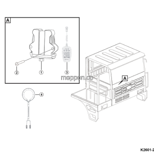 LGMG Off-Highway Dump Truck 2023 - Electrical assembly - K2601-2726010064.S1A