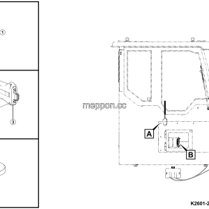 LGMG Off-Highway Dump Truck 2024 - Gps assembly (t-box) - K2601-2726010082.S1C