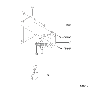 LGMG MT126H 2025 - Gps assy (cummins engine) - K2601-2726010095.S1A