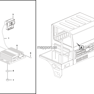 LGMG Off-Highway Dump Truck 2023 - Remote monitoring system assy - K2701-2727010016