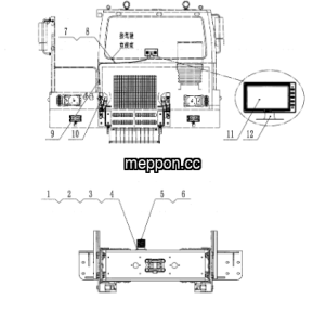 LGMG Off-Highway Dump Truck 2023 - Rear view system - K2701-2727010088